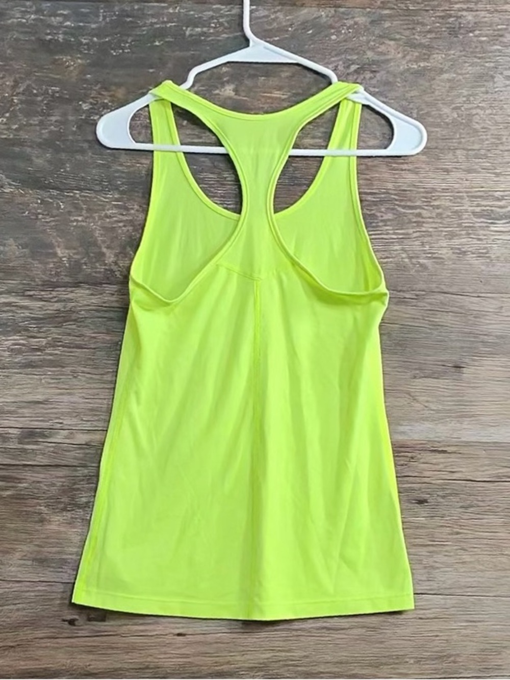 Nike Neon Lime Racerback Tank Top - Picture 4 of 6